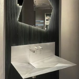 InMetal 5mm thick Stainless Steel Customized Origami Sink - Image 5