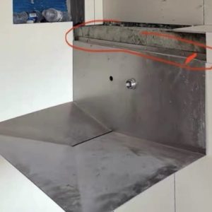 InMetal 5mm thick Stainless Steel Customized Origami Sink - Image 4